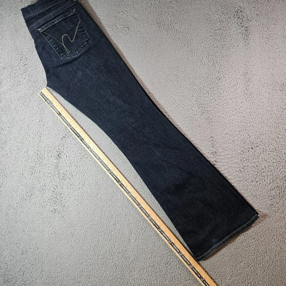 Citizens of Humanity Jeans Women 29 Ingrid Stretch Stay Gold‎ Low Waist Flare